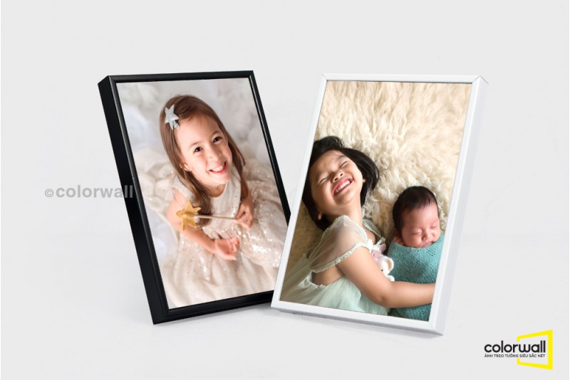 ẢNH ÉP GỖ KHUNG ĐỂ BÀN
